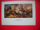 HOPCT 23386 BATALIA CU CENTAURII -HANS MAKART 1840-1884 --MUZEE RUSIA - CP PICTURA --NECIRCULATA