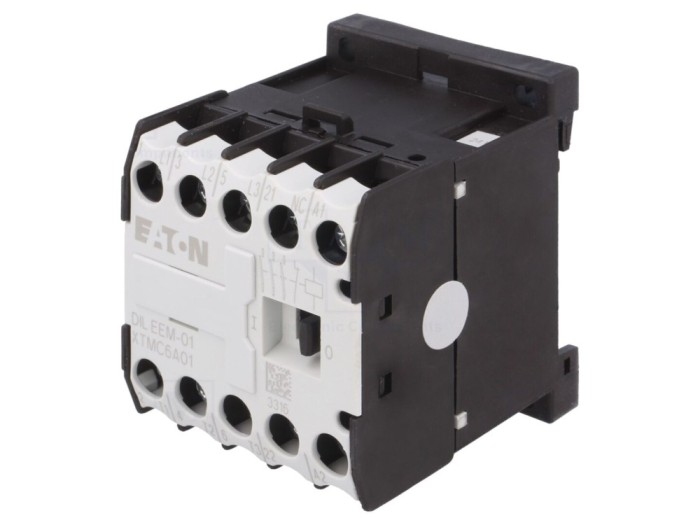 Contactor 3P NO 6,6A 24VAC