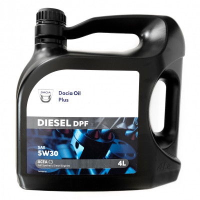 Ulei Motor Dacia Oil Plus Diesel DPF 5W-30 4L 6002005675 foto
