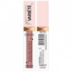 Luciu de buze, Eveline Cosmetics, Variete Cooling Kisses, 03 Star Glow, 6,8 ml foto