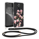Husa pentru Huawei Mate 20 Lite, Silicon, Transparent, 48483.01, Textil, Carcasa, Kwmobile