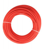 4mm2 (12AWG 1Kw) cablu pentru panouri solare - roșu sau negru - 50 Metri-Culoare Roșu