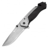 Cumpara ieftin Cutit tip briceag pliabil Foxter, 23 cm, clema de agatare, otel inoxidabil, Oem