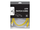 GEMBIRD PP6U, 2M Y , Patch Cord UTP Cat.6, 2m, RJ, 45, 24AWG, CCA, Galben