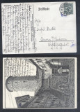 Germany Reich 1924 Old postcard postal stationery Eschwege D.495
