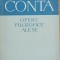 Vasile Conta - Opere Filosofice Alese