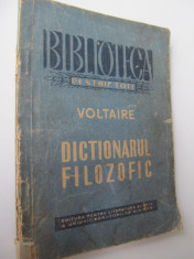 Dictionarul filozofic - Voltaire foto