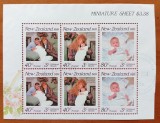 NEW-ZEELANDA-'1989-''CRACIUN-PT. COPII''- COLITA.-NEstampilate-Vezi-Scan