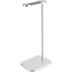 Suport stand pentru casti Edman Square, Aluminiu, Argintiu