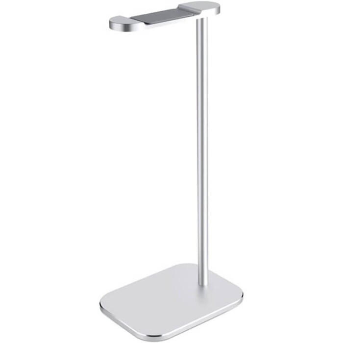Suport stand pentru casti Edman Square, Aluminiu, Argintiu