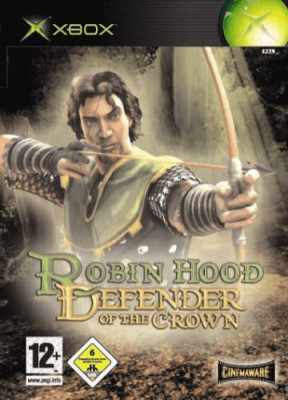 Joc Robin Hood Defender of the Crown Xbox-Xbox 360 colectie retro foto