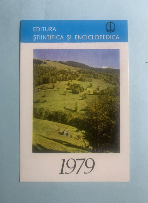 Calendar 1979 editura științifică si enciclopedică