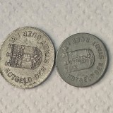 Germania monede de razboi 10 si 50 pfennig 1919 , detalii