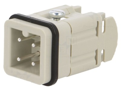 Conector HDC tată 4 pini 23A foto