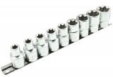 Cumpara ieftin Set de 9 chei tip torx, 1 2 E10-E24 VERKE