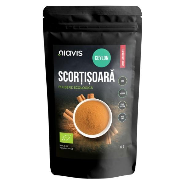 Scortisoara Ceylon Pulbere Bio 30 grame Niavis