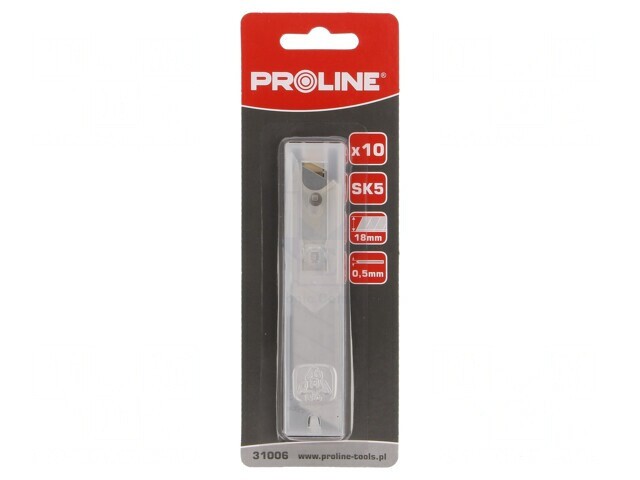 Lame Rezerve 18mm Set 10 Bucăți