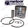 Piston Drujba Husqvarna 365, 372 X-Torq (50mm), Meteor Italia, Kit Complet: Bolt, Sigurante, Segmenti