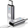 Adaptor &Icirc;ncărcare Rapidă Salestore.ro&reg; USB-C la Lightning, 35W, Transfer 480Mbps, Aluminiu/PVC, Unidirecțional, Argintiu
