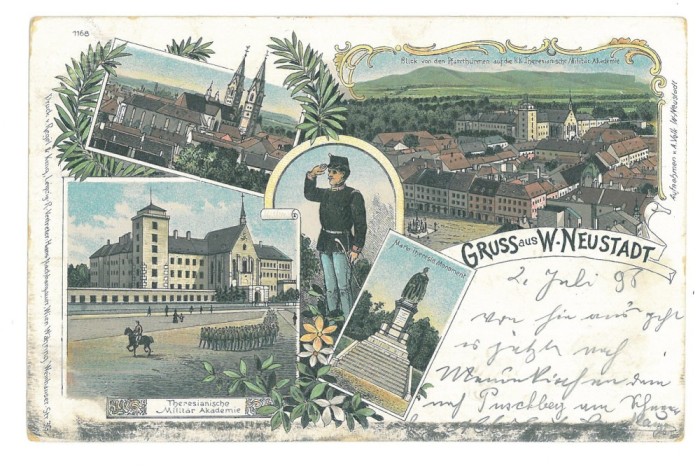 5724 - CHRISTIAN, Brasov, Litho, Romania - old postcard - used - 1898