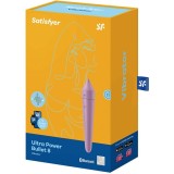 Cumpara ieftin Vibrator Mini Satisfyer Ultra Power Mov, Control App, 12 Vibratii, Silicon Medical, Rezistent Apa IPX7, Reincarcabil USB