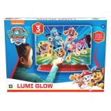 Tabla de desen cu lumini, Paw Patrol, 3D Lumi Glow