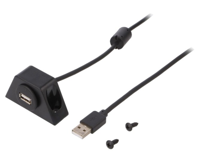 Prelungitor USB 2m USB 2.0