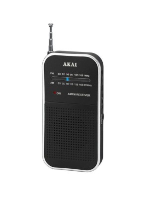 Radio Portabil Akai APR-350 0.3 W, negru foto