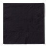 Servetele de masa 3 straturi, Tissue - Black (Negre) / 33 x 33 cm / 100 buc
