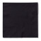 Servetele de masa 3 straturi, Tissue - Black (Negre) / 33 x 33 cm / 100 buc