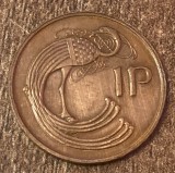 C50 - Moneda foarte veche - Irlanda - 1 penny - 1988