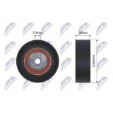 Rola intinzator curea transmisie Bmw Seria 5 (E34), 5 (E39), 7 (E32), 7 (E38), 8 (E31) 3.0, 4.0, 4.4 03.85-12.03, 40-25
