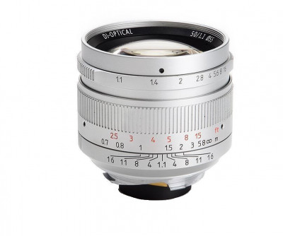 Obiectiv manual 7Artisans 50mm F1.1 Silver pentru Leica M-mount foto