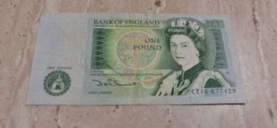 Anglia - one pound - 1981- 1985. foto