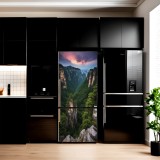 Folie imprimata color pentru decor Frigider, dimensiune 200 x 90cm, model: AVX-FR11, AVEX