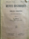 Revue Historique du Sud-Est Europeen (nr.7-9/1935, an XII, dirigee par N.Iorga)