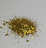 Chunky Glitter Auriu, Gold, Erfello Candle Co
