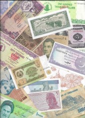 Set Lot #4 Inceput de colectie 40 de bancnote diferite stare (vezi scan)