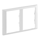 Rama ornament 2X priza dubla Legrand Valena Life alb 754222