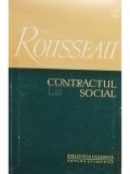 Jean-Jacques Rousseau - Contractul social (editia 1957)