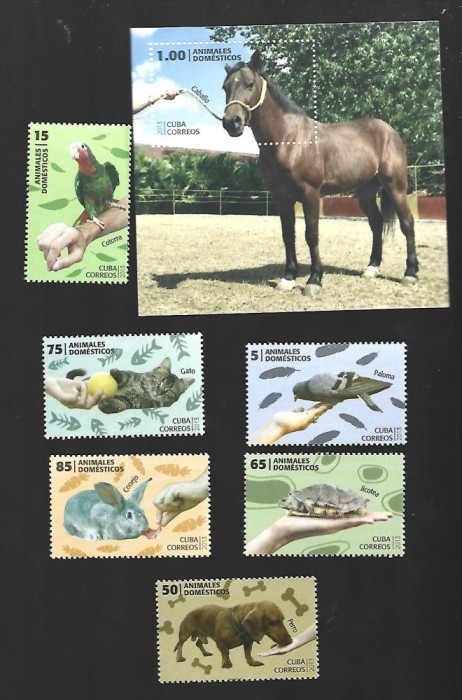 cuba animale mnh