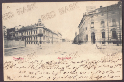 1651 - TIMISOARA, Market, Litho, Romania - old postcard - used - 1899 foto