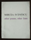 Mircea Ivănescu - Other poems, other lines (1983)