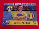 Foto cu autograf original - fotbalistul SEBASTIAN ACHIM (PETROLUL Ploiesti)