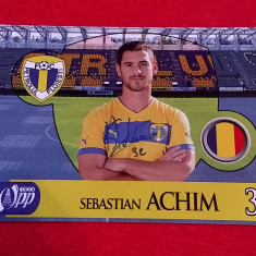 Foto cu autograf original - fotbalistul SEBASTIAN ACHIM (PETROLUL Ploiesti)