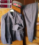 Uniforma RARĂ Militia Militie Militian cascheta centura grade comunism RSR -