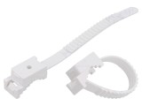 Clipsuri Curea TIE10 StrapLock 120mm 50buc Alb -15&divide;80&deg;C
