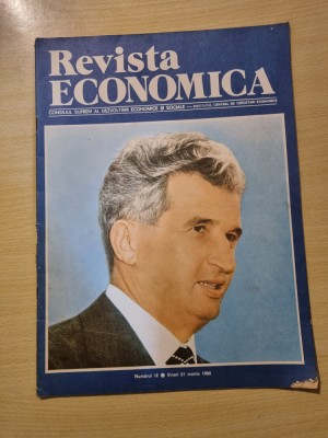revista economica 21 martie 1980 foto