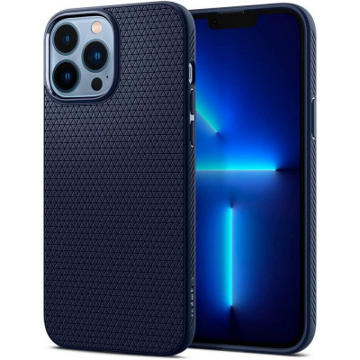 Husa Spigen Liquid Air iPhone 13 Pro - Navy foto