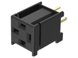 Stativ pentru &icirc;ntrerupătoare, terminale drepte, 8,9x11,7x8,9 mm